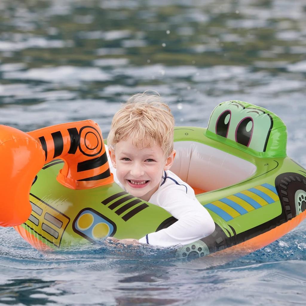 Кольцо для детского плавания, надувной обруч для плавания, сиденье для плавания, тренажер для плавания, надувное кольцо для плавания в машине, сиденье для тренировки плавания для детей от 3 до 36 месяцев