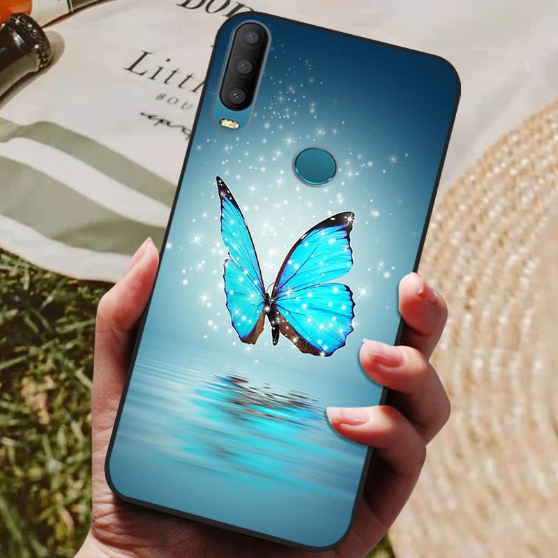 Чехол Для Alcatel 1S 2020 5028Y 5028D Чехол Fundas 1V 2020 Мягкий Силикон Задняя Крышка Телефона Coque Для Alcatel 3L 2020 Чехол Бампер Черный
