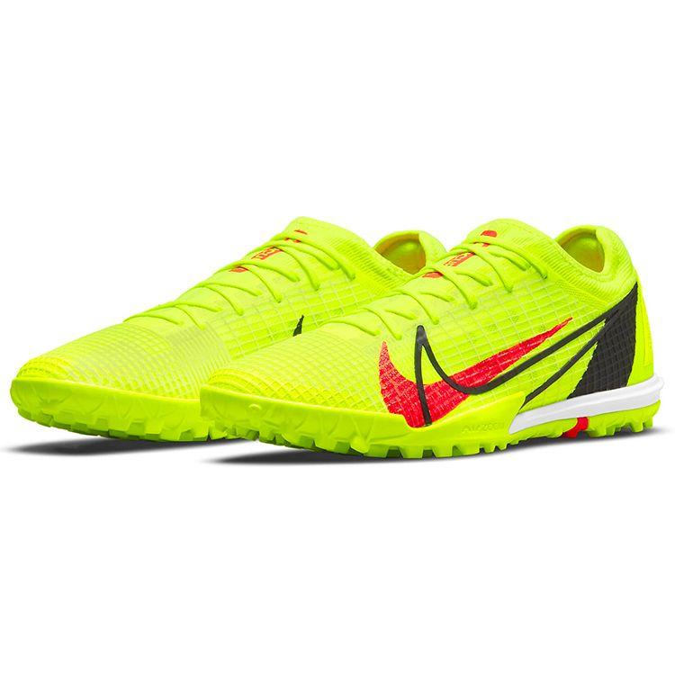 Nike Бутсы для футбола Mercurial Vapor 14 Pro TF Унисекс Футбольные бутсы Флуоресцентно-желтый CV1001-760