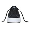 Converse One Star Кожаные Прочные Легкие Низкие Кеды для Скейтбординга Унисекс Кроссовки Черные Белые 153714C