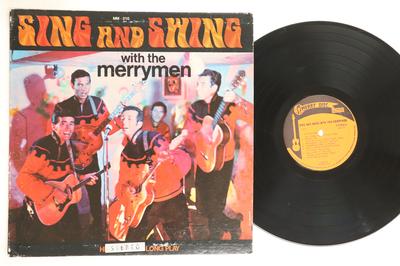 Виниловая пластинка MERRYMEN - Sing And Swing With The Merrymen MM010 MERRY DISC 1967 Барбадос Кантри/Фолк Б/у