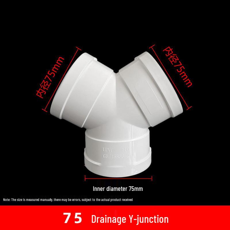 PVC Drainage Reducing Unequal Tee with Inspection and Socket Spigot