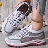 Fashion Women's Daily Versatile New Casual Sports Shoes with Breathable Mesh and Soft Sole  Comfortable Lace Up Running Shoes