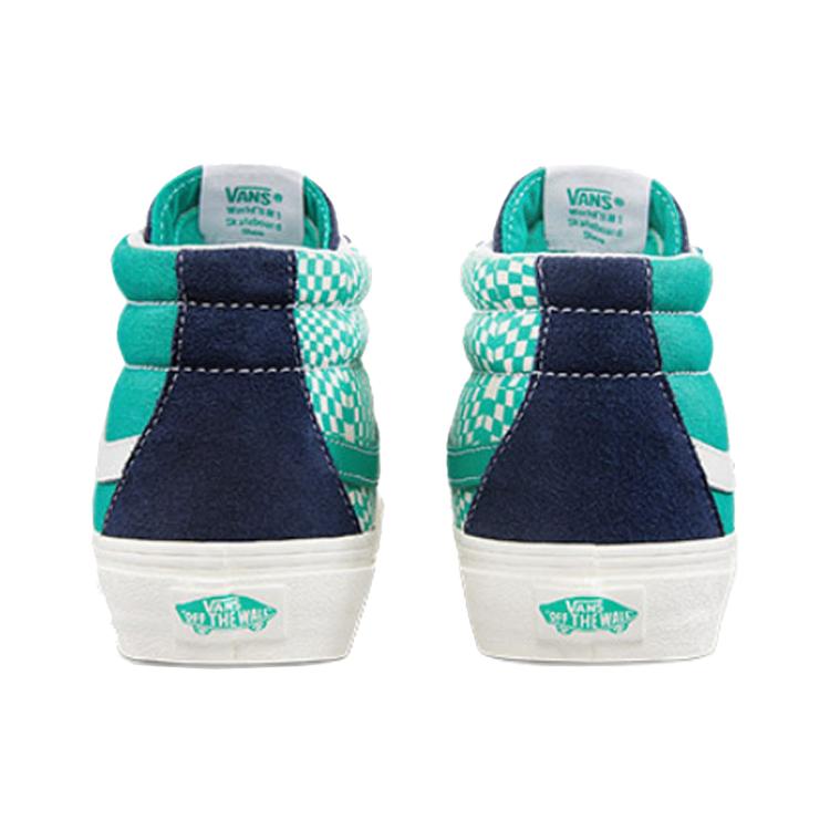 Vans SK8 Mid Reissue Черный Зеленый 'Сине-Зеленый' VN0A391FTET