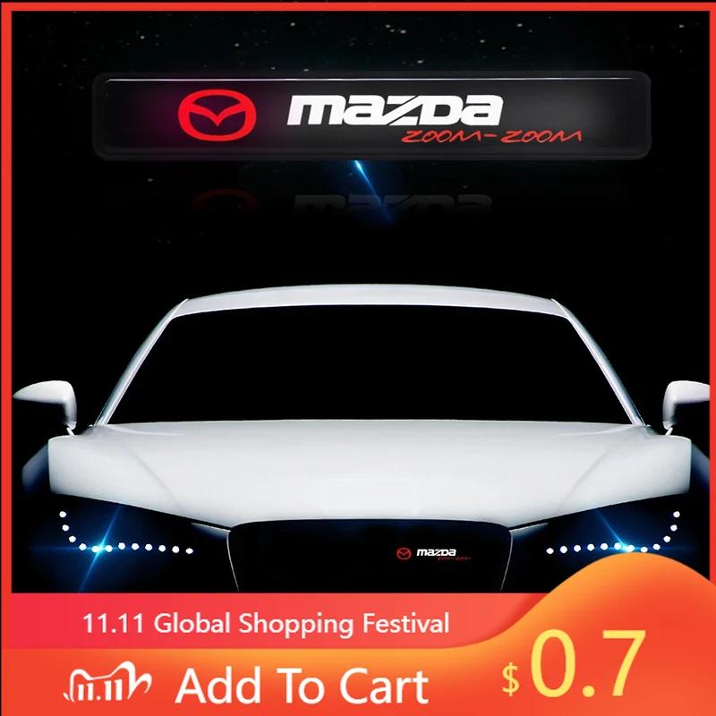 2025 Горячий Автомобильный Светодиодный Стикер-Эмблема на Переднюю Решетку для Mazda MX5 CX9 CX7 CX5 MX3 Atenza Axela 2 3 323 5 6 RX8 RX7 Speed 6 Access