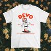 Горячая футболка Devo The De Evolution Band из Огайо 1973 года Хлопковая классическая футболка NY504 Унисекс футболка
