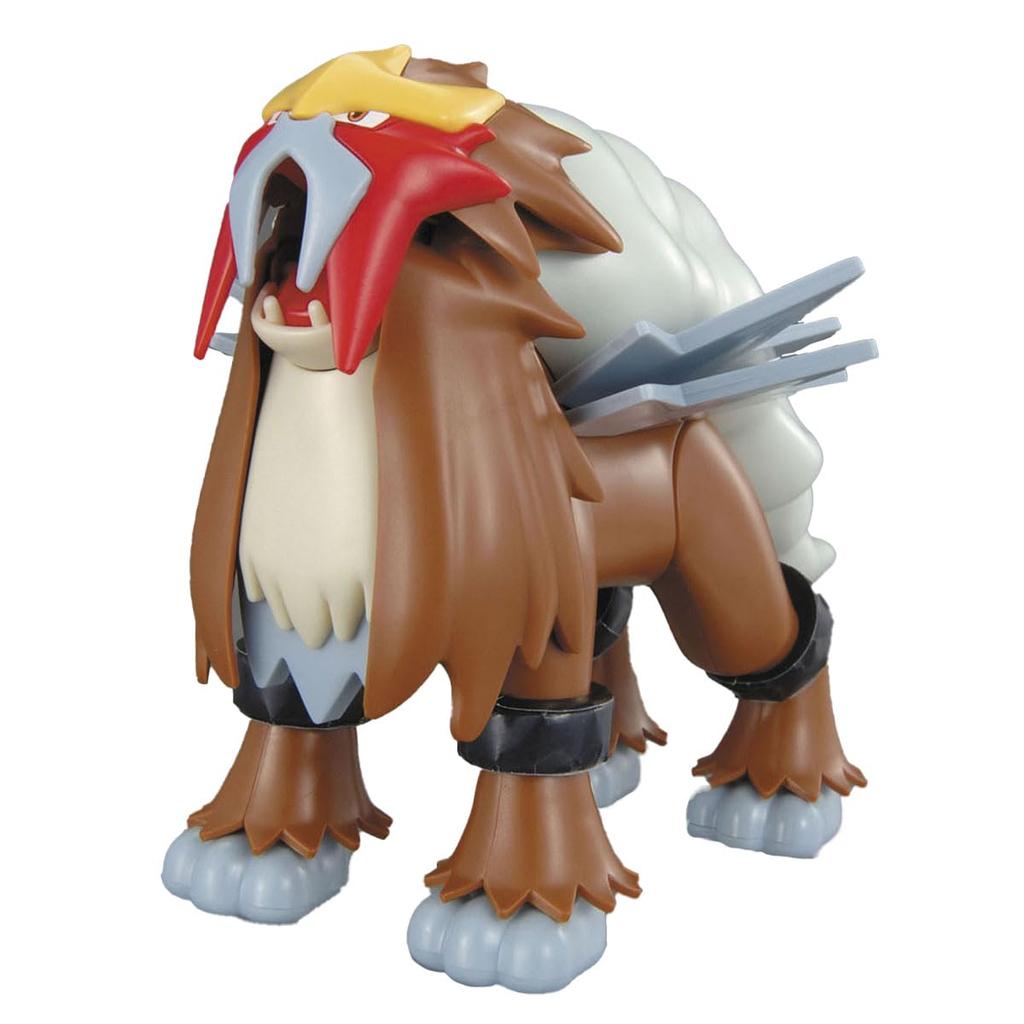 Pokemon Plastic Model Collection No. 11 Select Series Entei Pre-Colored Plastic Model (New Package Version)