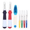 Seam Ripper Kit Colorful Durable Stainless Ergonomic Handy Handles Thread Remover for Sewing