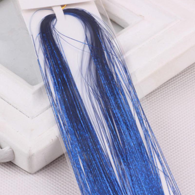 100 прядей голографических волос-дождика