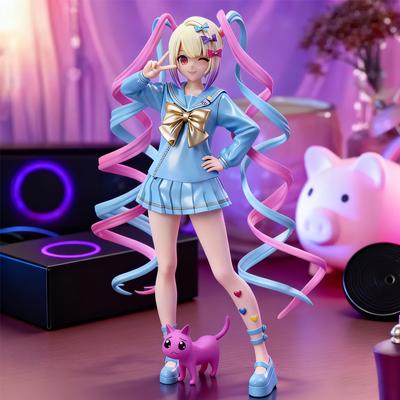 Needy Girl Overdose Аниме Фигурка Pop Up Parade KAngel Фигурки Виртуальный Загрузчик ПВХ Коллекционная Модель Украшения Игрушки