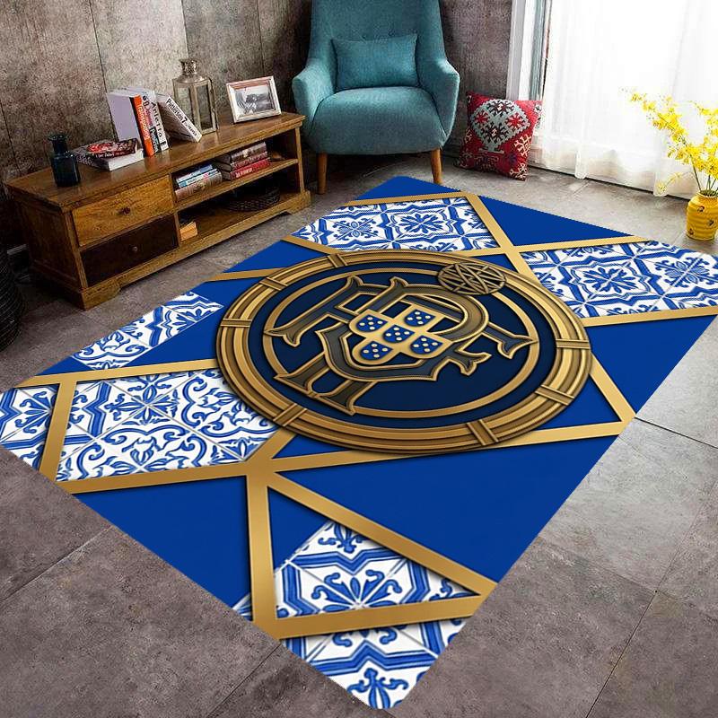Portuguese Heritage Emblem carpet printing Living room and bedroom mats Dormitory decoration Doormat Christmas gifts