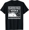 My Christmas Spirit is Vodka funny drinker's holiday novelty T-Shirt