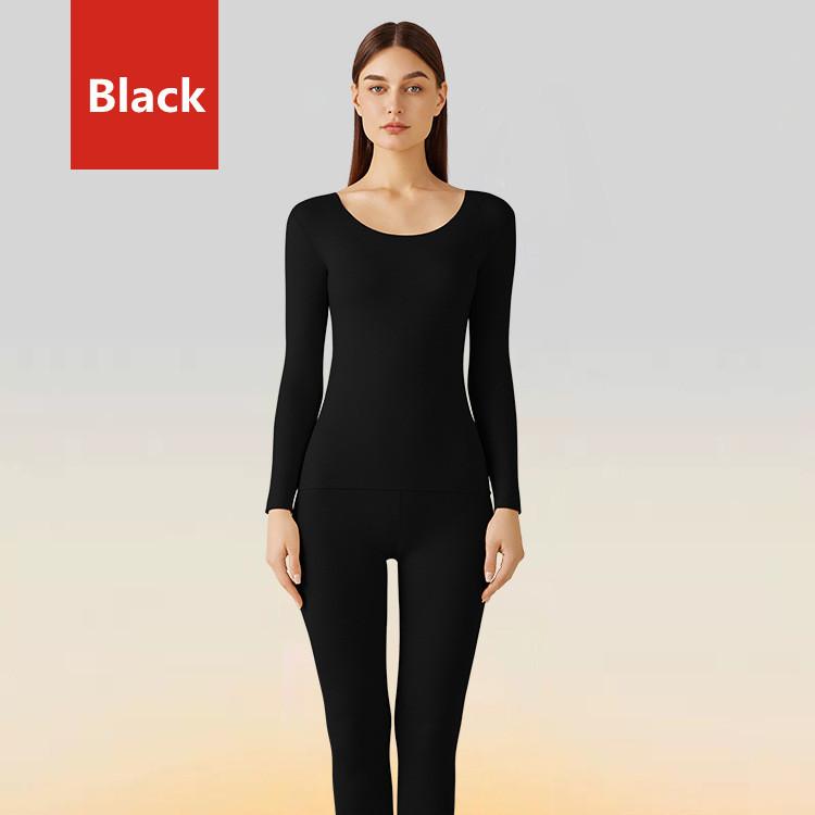 Женское термобелье, мужская зимняя одежда, бесшовное толстое двухслойное теплое белье, женский комплект термоодежды, женский комплект из 2 предметов