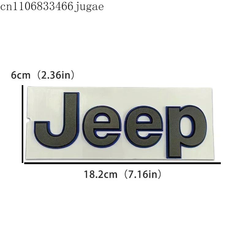 ABS Car Front Emblem for Jeep Grand Cherokee Commander Renegade Liberty Compass PatriotWrangler Tj Jk Trunk  Decoration
