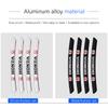 4Pcs Car Wheel Hub Stickers Aluminum Alloy Decoration Sticker For Honda Civic Accord Fit Jazz Pilot CRV Odyssey Passport City akf256