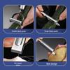 Three-Piece Stainless Steel Peeler Set: Multi-functional Peeler, Potato Peeler, Melon and Fruit Grater, Fruit Knife