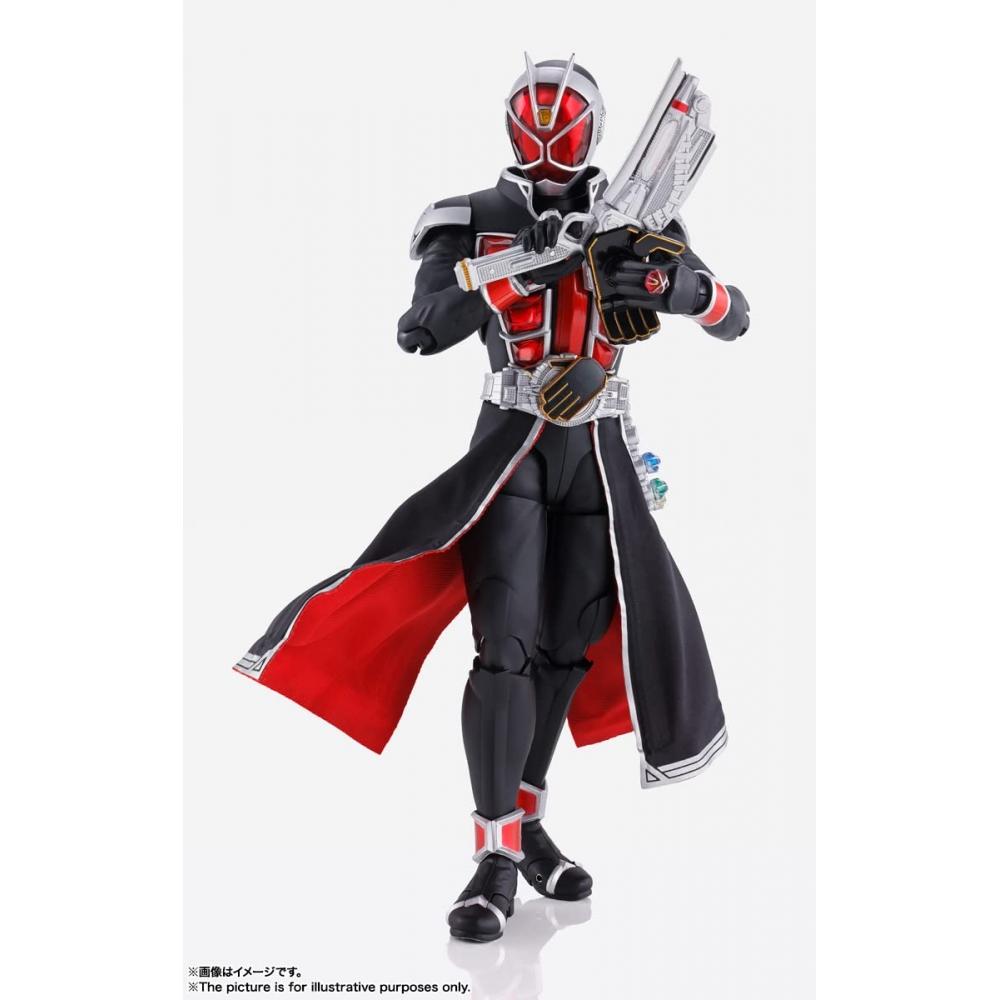 SHFiguarts (Синкочо Сейхо) Kamen Rider Wizard Flame Style 10th Anniversary Ver. приблизительно. 145 мм подвижная фигурка из АБС, ПВХ и ткани, окрашенная