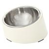 Pet Dog Tableware Pop Bowl White S Size S.P.B. (Super Bowl)