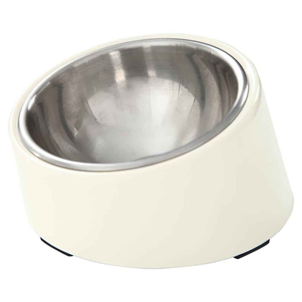 Pet Dog Tableware Pop Bowl White S Size S.P.B. (Super Bowl)