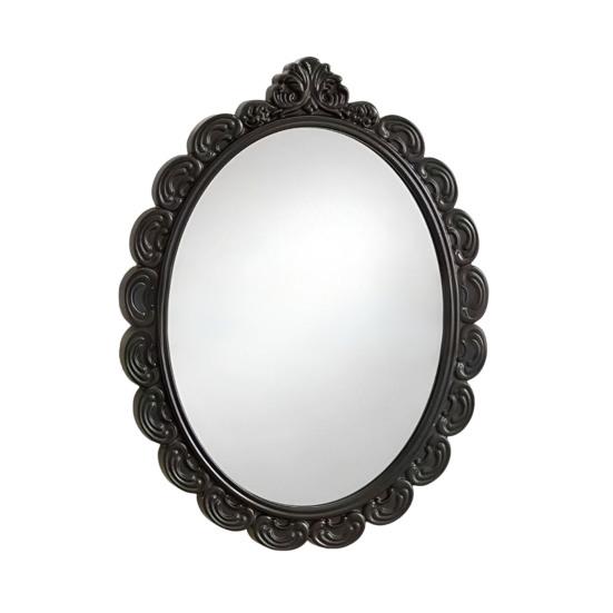 Witch Hologram Wall Mirror Spooky Halloween Glowing Ghost Mirror with Creepy Eyes for Indoor Bathroom Haunted House Decor