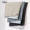 Yalu Men's Ice Silk 4-Proof Straight-Leg Casual Pants