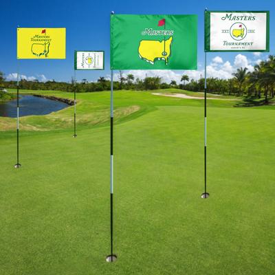 Флаг для турнира по гольфу Отличный профессиональный 3x5 футов Зеленый флаг для гольфа Флаг для турнира по гольфу Зеленый флаг Аксессуары для гольфа