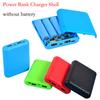 4 слота Зарядный кейс для аккумуляторов Power Bank Зарядное устройство Корпус Power Bank Блок питания 5В/2,4А Зарядный кейс для аккумуляторов Power Bank