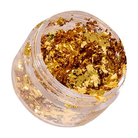 1 коробка, украшение для ногтей, блестки, золотой/серебряный цвет, нерегулярные чешуйки из оловянной фольги, DIY маникюр, УФ-гель-лак, 3D блестящие аксессуары для украшения ногтей