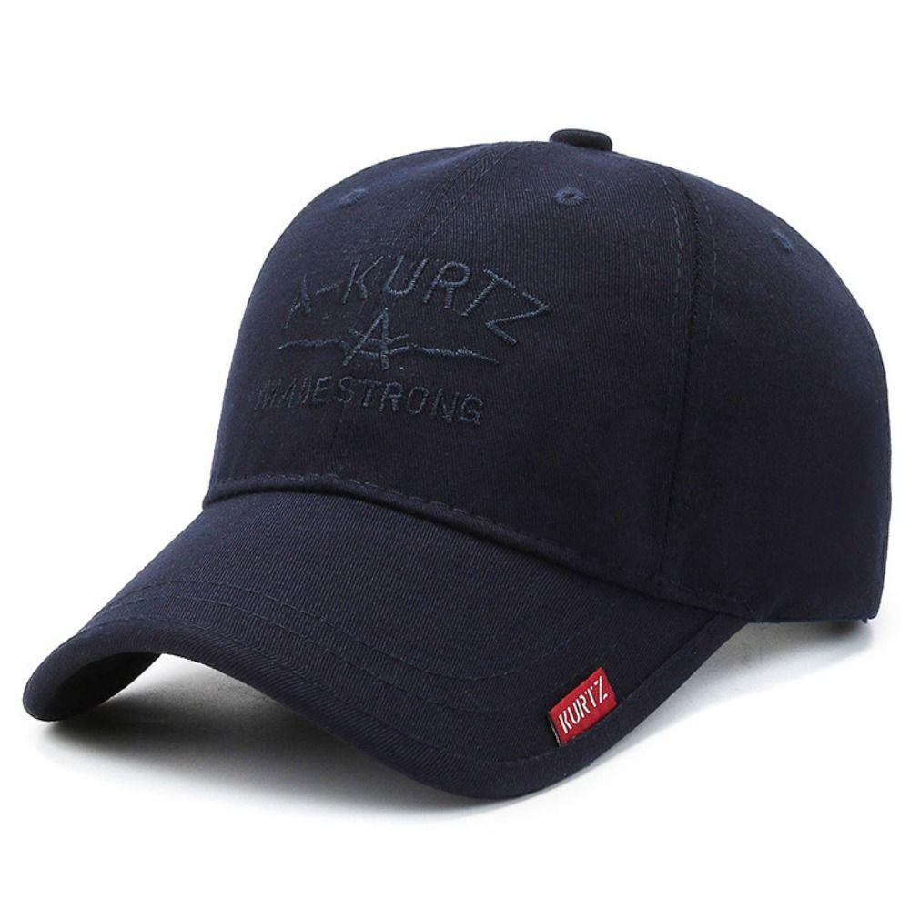 Classic Letter Embroidered Baseball Cap Adjustable Streetwear Sunscreen Hats For Man Women Unisex
