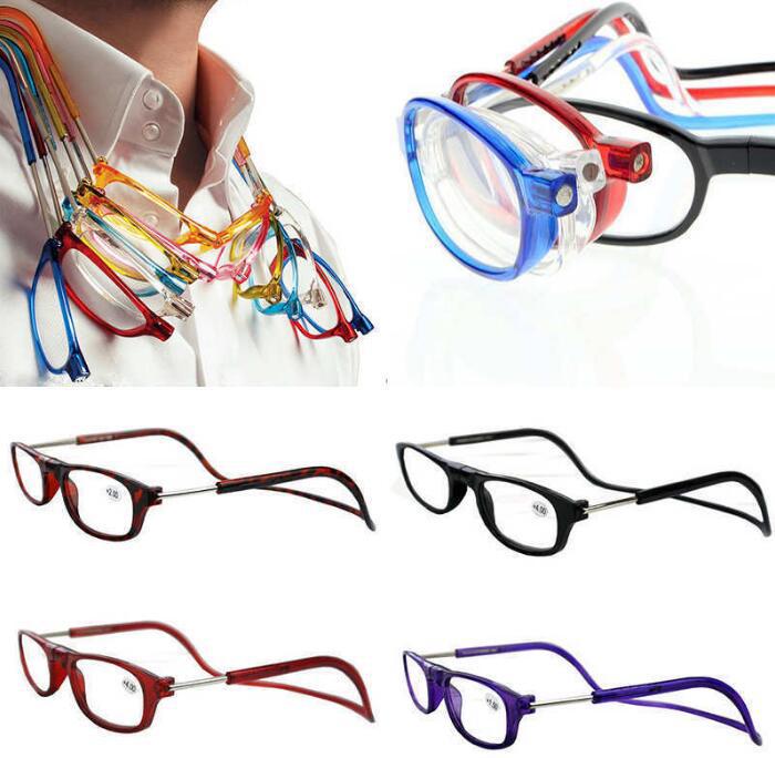 Хорошие очки для пресбиопии 1 шт. унисекс, складные, удобные, с высоким разрешением, очки для чтения, магнитное здоровье