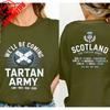 Scotland 2026 Shirt Tartan Army Fixtures Tshirt Scotland Vs Brazil Graphic Tshirts Tee Scottish Football Fan Gift Unisex