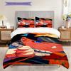 3pc Naruto-themed Printed Bedding Set( Without Core), Soft and Skin-friendly, Suitable for Bedroom or Guest Room