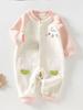 Comfortable Fleece Baby Jumpsuit - Warm Infant & Toddler Base Layer for Autumn/Winter