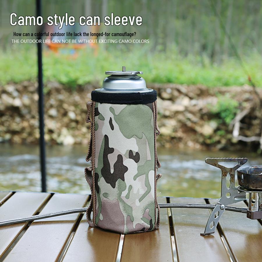 Мини Чехол для Газового Баллона: Изолированный, Ударопрочный Чехол для Кемпинга на Открытом Воздухе - Многоразмерный Аксессуар для Пикника.