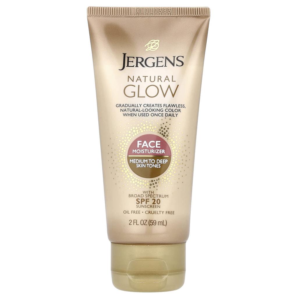 Natural Glow, Face Moisturizer, Spf 20, Medium To Dark Skin Tones, 59 Ml (2 Fl Oz)
