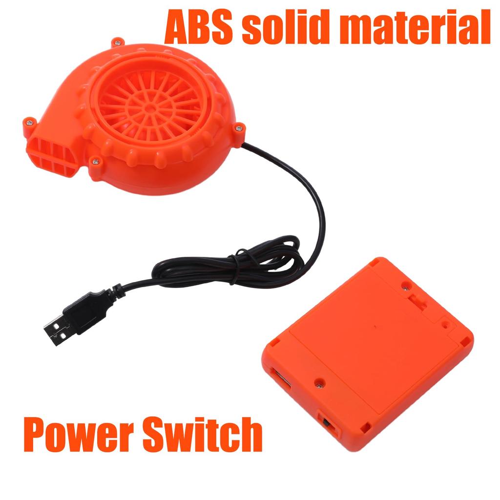 Запасной вентилятор для надувных костюмов DC 6V 4.8W USB Мини-вентилятор Насос с мотором от батареек для надувных костюмов Маскот Костюм Динозавра