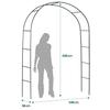 Pergola Ogrodowa Łuk 240 Cm Plonos Pl-990