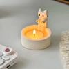 Cute Cat Candlestick Creative Aromatherapy Candle Holder Desktop Decoration Birthday Gift Ornament Home Decoration