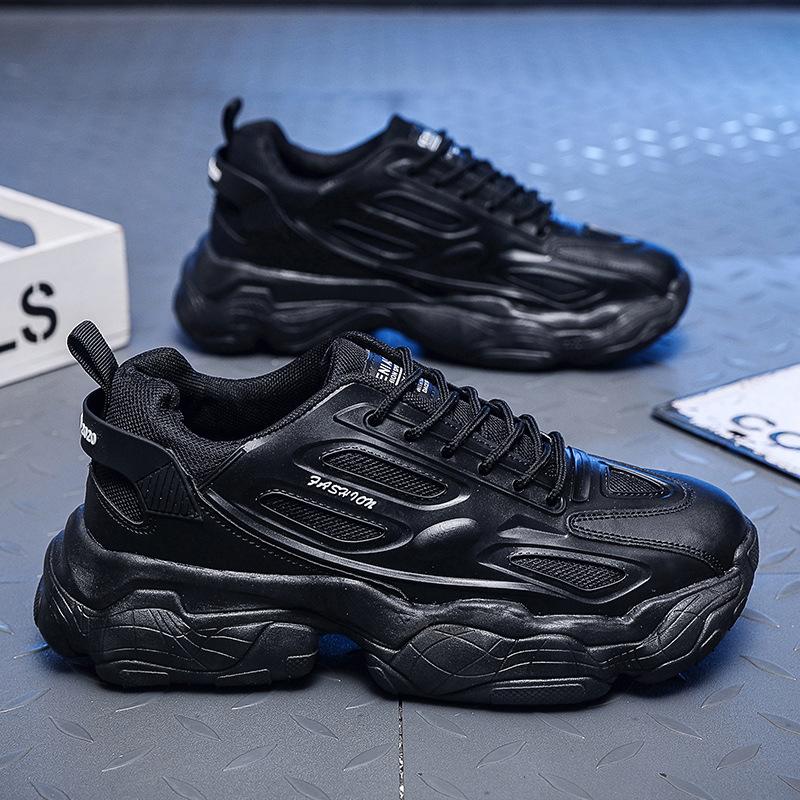 Мужские кроссовки на платформе, модная дышащая повседневная обувь с сеткой, мужские удобные кроссовки в корейском стиле Tenis Para Hombre