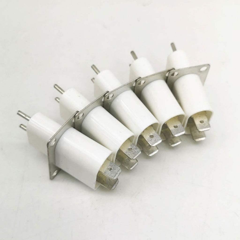 Упаковка из 20 штук Магнетронные штыревые разъемы для микроволновой печи Запасные части Набор для ремонта микроволновой печи Магнетронный штекер для микроволновой печи