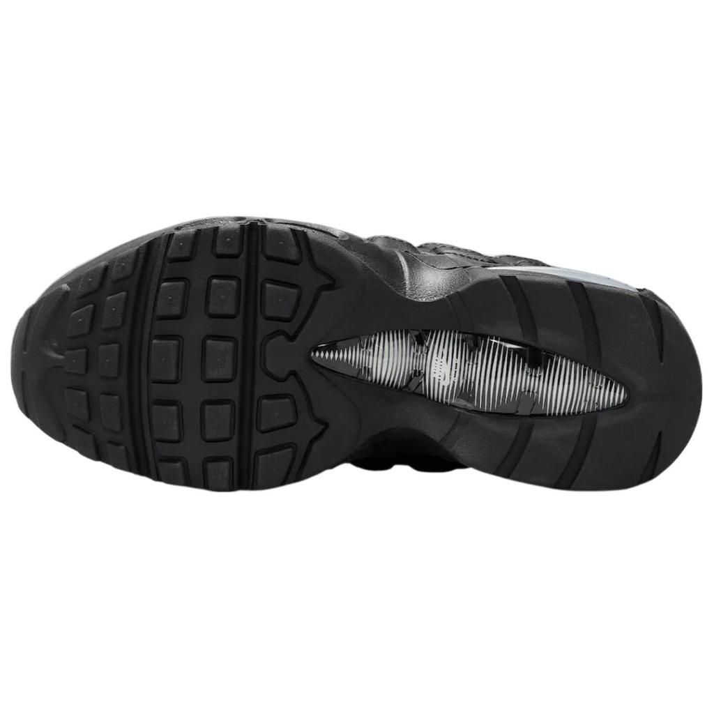 Nike Кроссовки женские Air Max 95 OG Черный лак Серебристый светоотражающий Белый металлик Серебристый IB6397-001