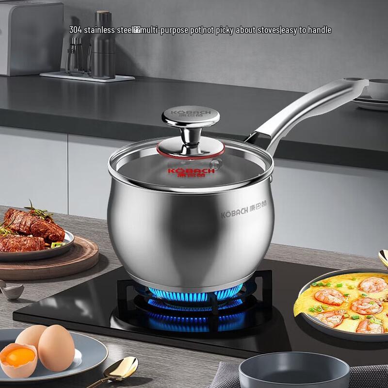 KBH 304 Stainless Steel Saucepan 16cm
