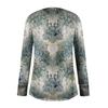 Womens Oversized Sweatshirt Graphic Sweater Long Sleeve Drop Shoulder Round Shirt Tops Vintage Clothes