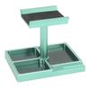 RC Work Stand Aluminum Alloy RC Car Repair Workstation Kit with Magnetic Screw Trays for SCX24 118