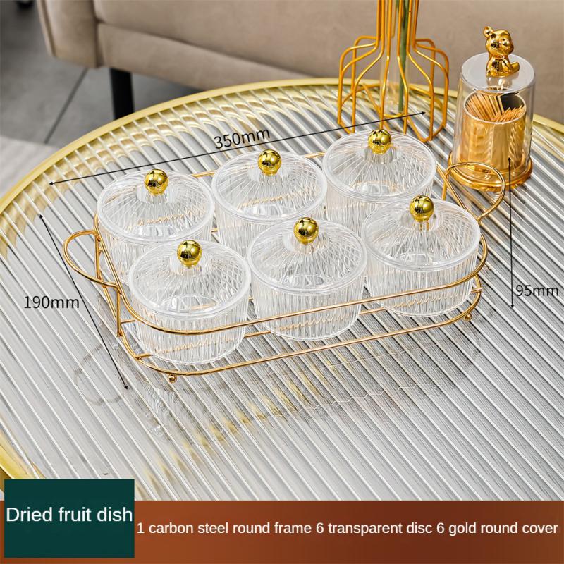 Поднос для сервировки закусок из скандинавских фруктов Поднос для сухофруктов Банка для печенья Контейнер для хранения Поднос для сервировки свадебных орехов