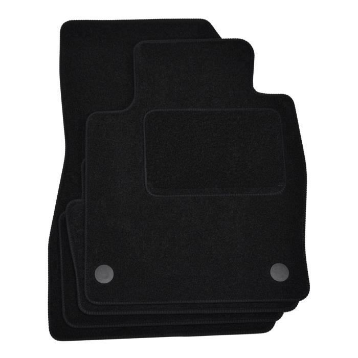 Tapis De Sol - Nissan - Juke - Velours Noir - 4 Pièces - Ajustement Précis