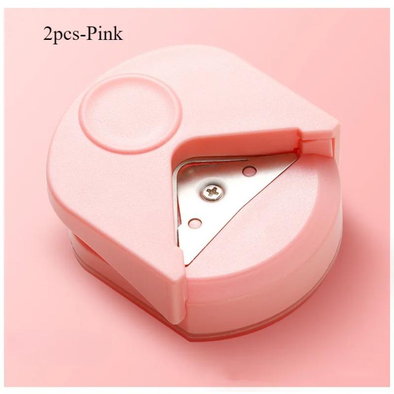 Circle Cutter Button Maker Corner Round Machine Corner Punching Portable Paper Cutter Card Photo Cutting
