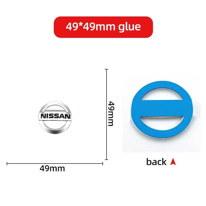 Автомобильная передняя решетка задний значок багажника логотип наклейка значок рулевого колеса Для Nissan Juke Leaf Micra Altima Maxima Patrol Sentra Teana