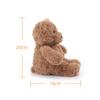 Apricot Lamb Coffee Bear Plush Toy for Soft and Cute Fluffy Coffee Bear for Girls and 20cm Kids, Boys,