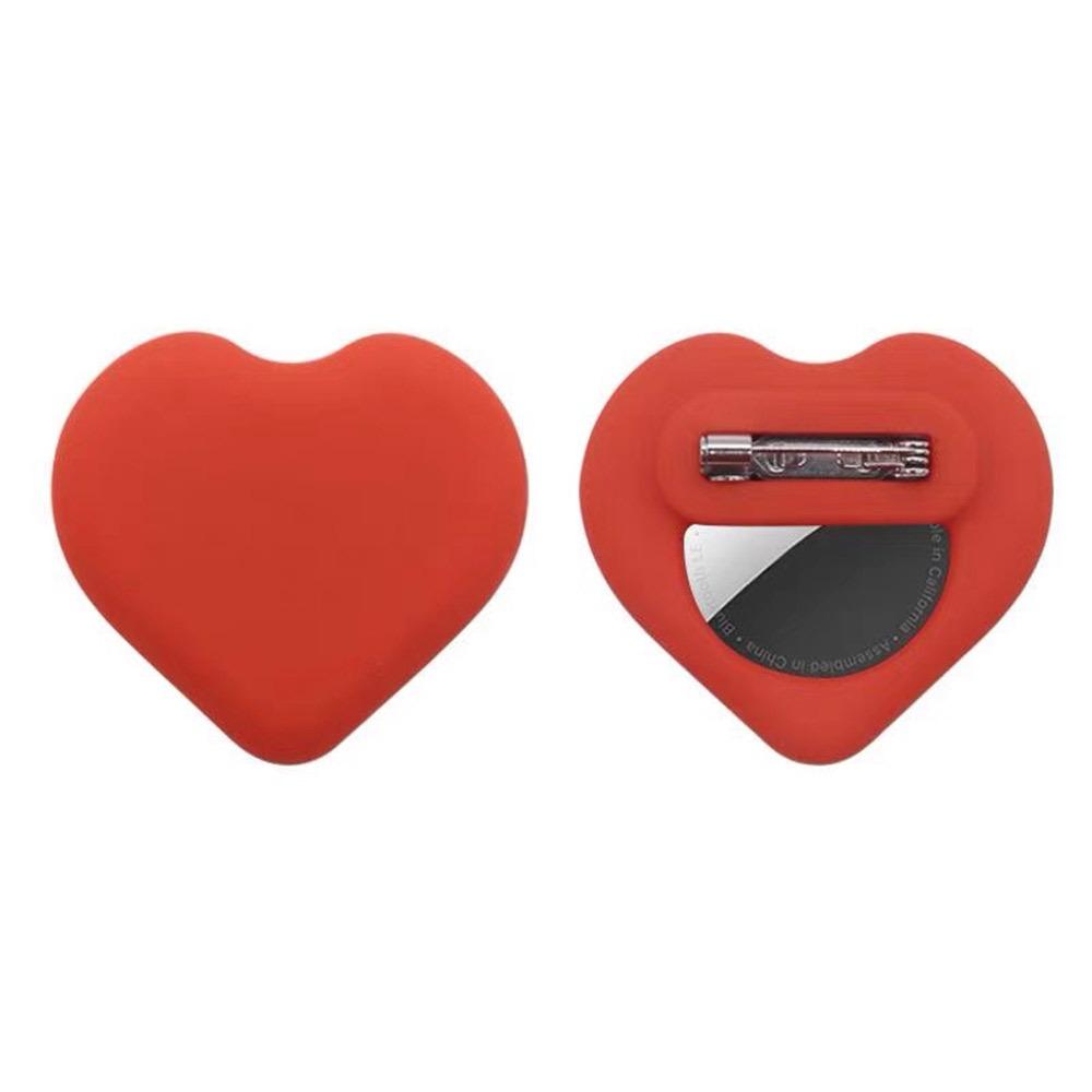Heart Shape Silicone Case for Airtags Waterproof Tracker Accessories For Airtags